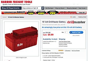 Harbor Freight Battery